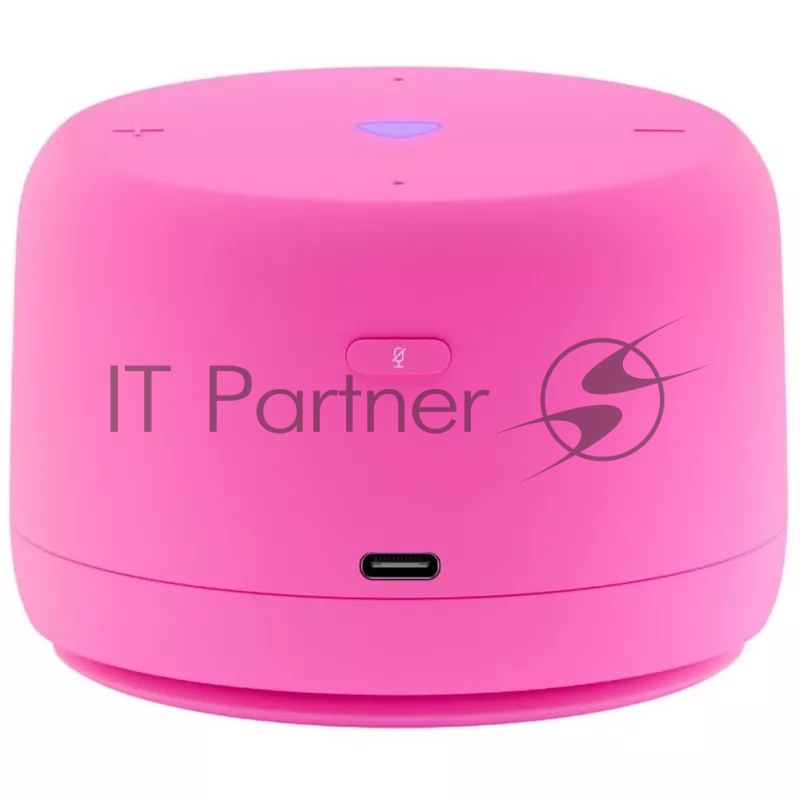 Умная колонка Яндекс Станция Лайт 2, 6Вт, компактная, 1 динамик, Matter, Wi-Fi, Bluetooth 5.0, Алиса, розовый