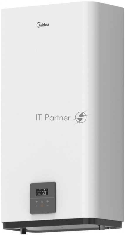 Водонагреватель накопительный 30л Midea MWH-3020-FED Wi-Fi (1,5кВт +75*С G1/2 плоский бак эмаль