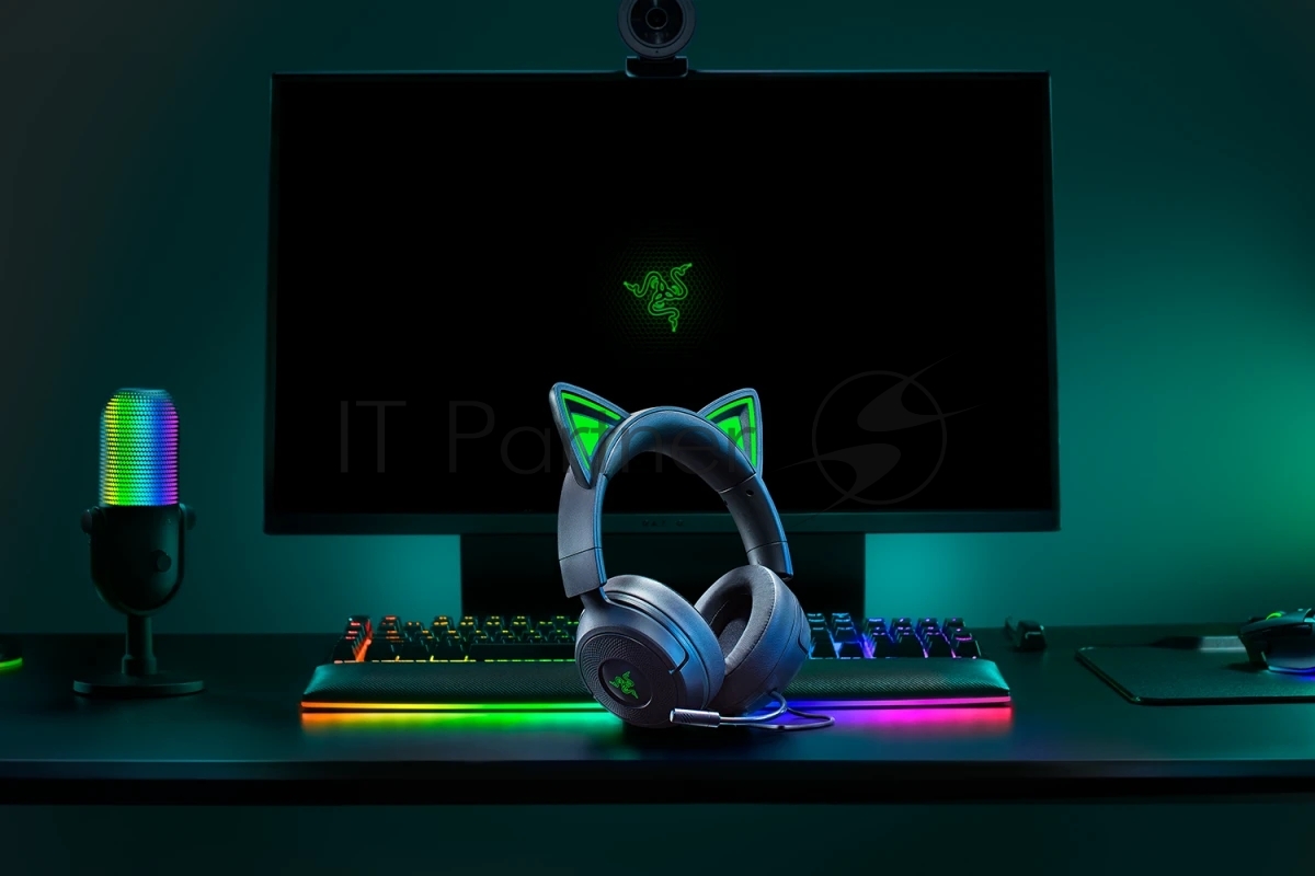 Гарнитура Razer Kraken Kitty V3 X черный, проводная, 3.5 мм