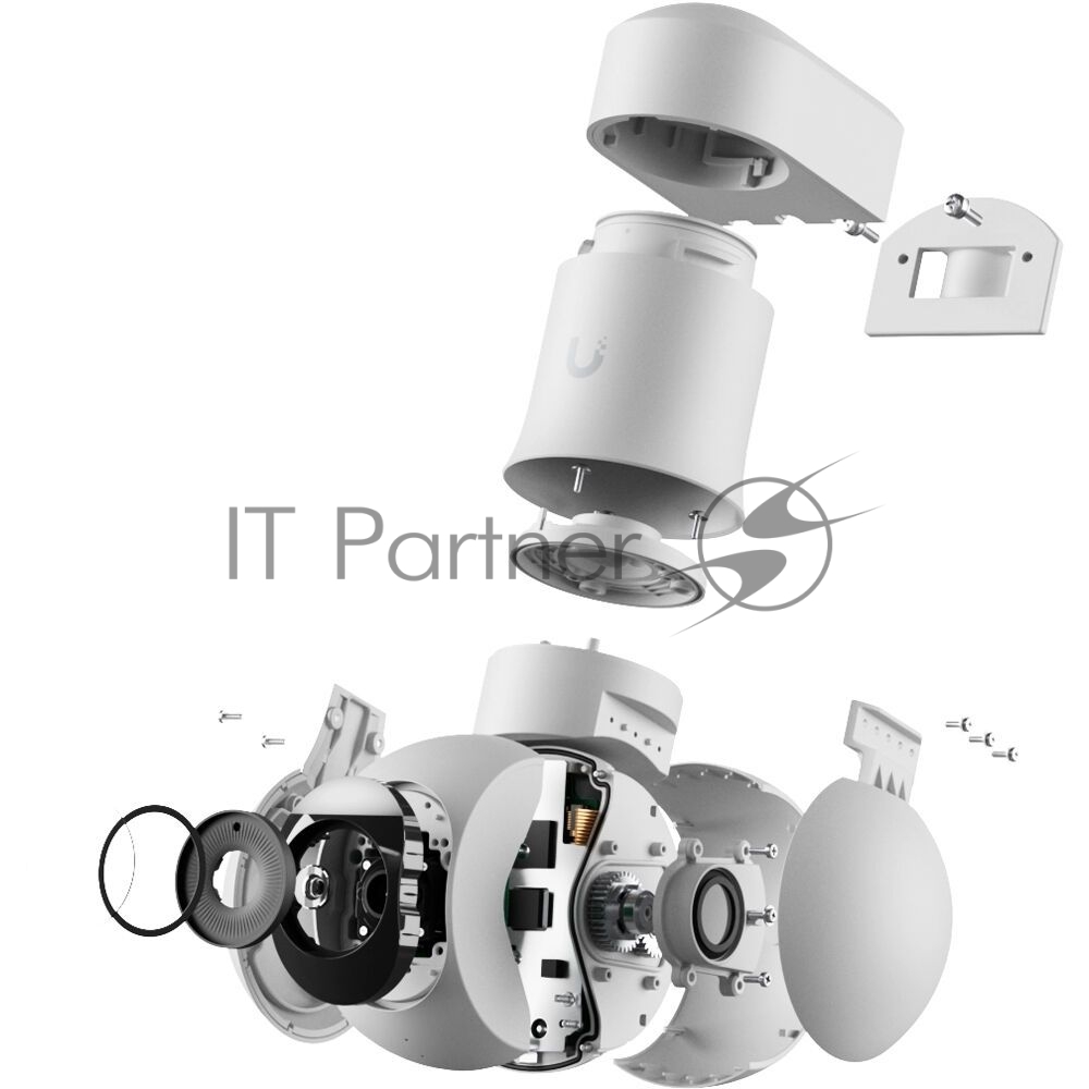 Камера видеонаблюдения Ubiquiti UniFi Protect Camera G5 PTZ 2K (4Mp), 30 к/с, ƒ/1.85–ƒ/2.4, IP66, ИК-подсветка до 20 м