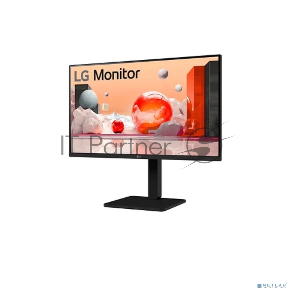 Монитор 27" LG 27BA45QB-B IPS 2560x1440, 75 Гц, 5 мс, 16:9, 350 кд/м², 2xHDMI 2.0, DP 1.4, 3.5 Jack, HDR10, динамики (2x5 Вт), VESA 100x100, черный