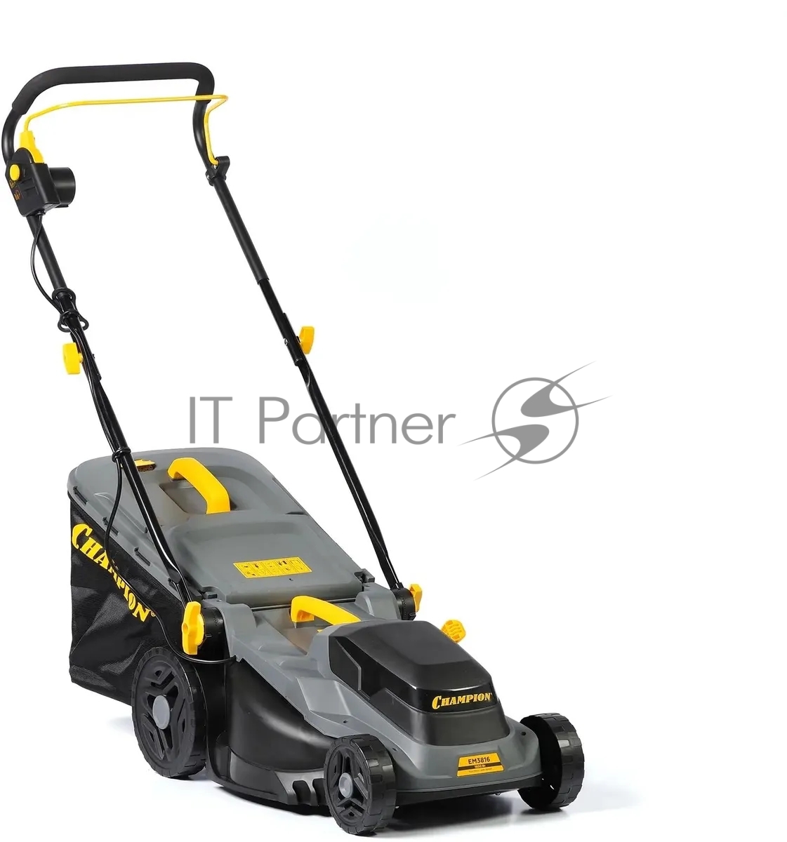 Газонокосилка электрическая Champion EM3816, от сети, 1600 Вт