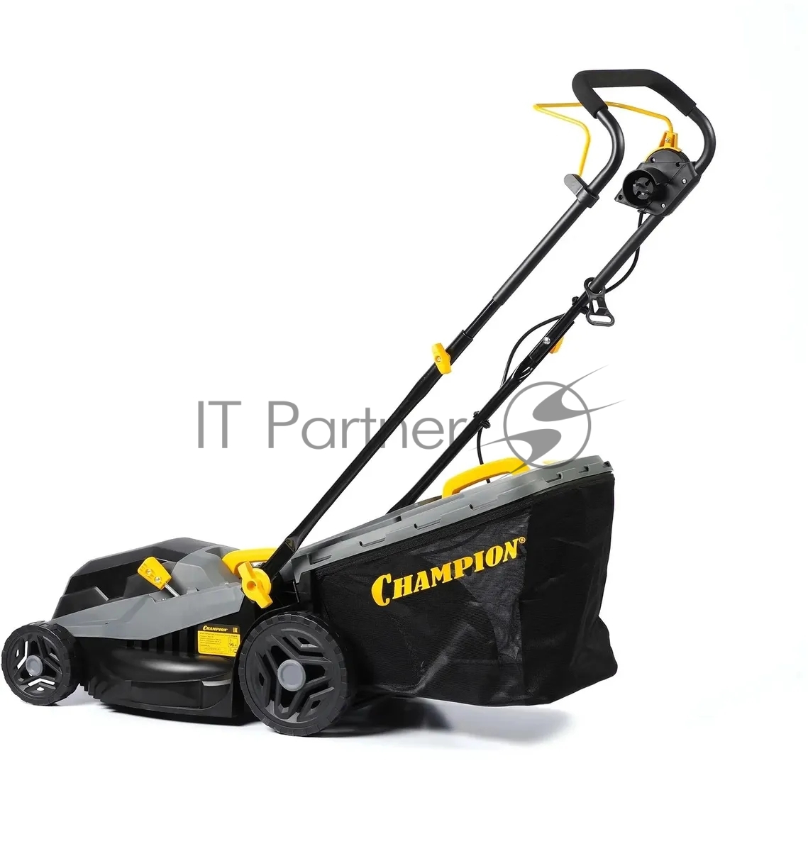Газонокосилка электрическая Champion EM3816, от сети, 1600 Вт