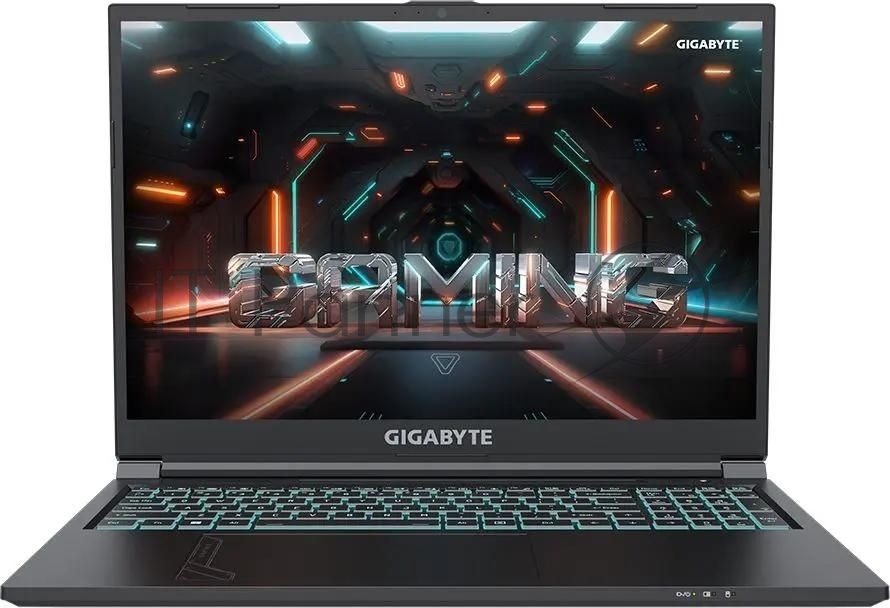 Ноутбук GIGABYTE G6 KF Intel Core i7 13620H 2400MHz/16"/1920x1200/32Gb/512Gb SSD/NVIDIA GeForce RTX 4060 8Gb/Wi-Fi/Bluetooth/Windows 11 Pro (KF-H3KZ853KD/32_Win 11P) Black