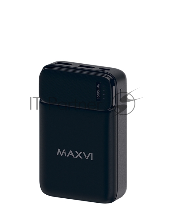 Портативный аккумулятор Maxvi PB10-08 10000 мАч, 2A, 2хUSB/Type-C/MicroUSB