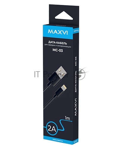 Кабель Maxvi MC-03 черный