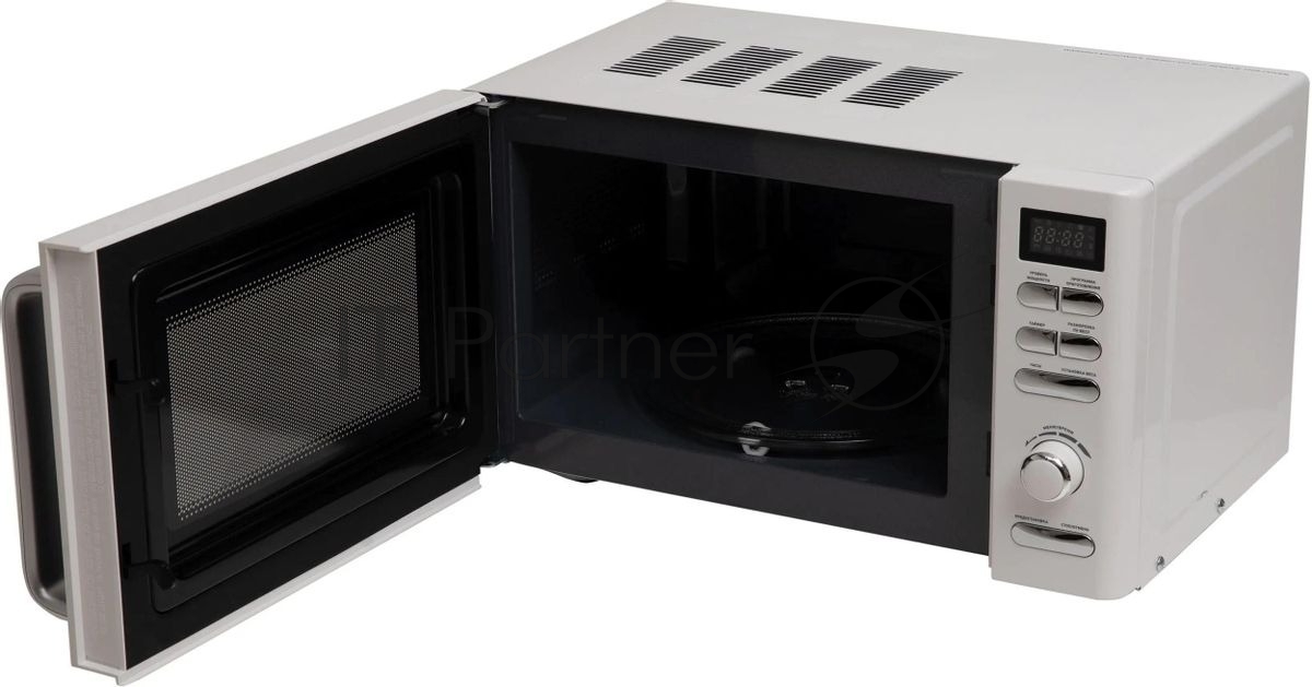 Микроволновая печь Oasis MW-80EW белый, 20 л, 800 Вт, переключатели - сенсор, поворотный механизм