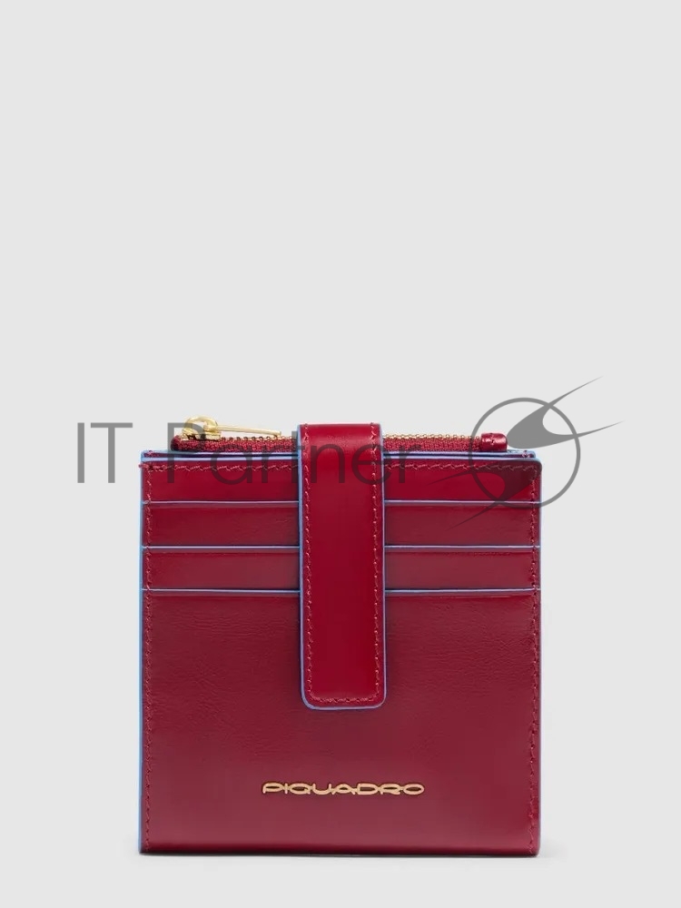 Картхолдер Piquadro Blue Square PP6843B2R/R красный, натуральная кожа