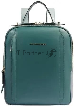 Рюкзак женский Piquadro Circle CA5566W92/OTAV бирюзовый/голубой кожа