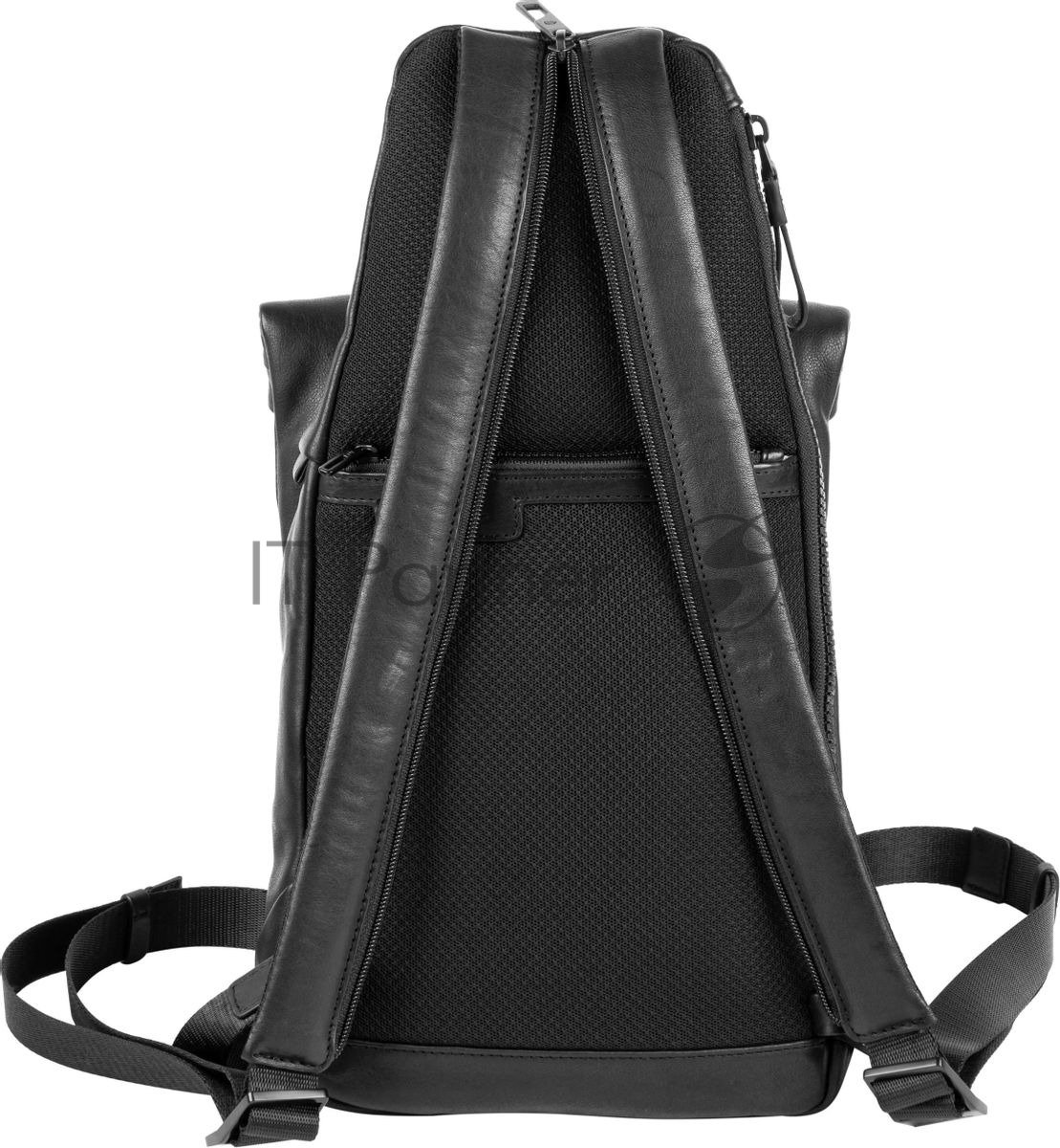 Рюкзак слинг Piquadro Harper CA6784AP/N черный кожа