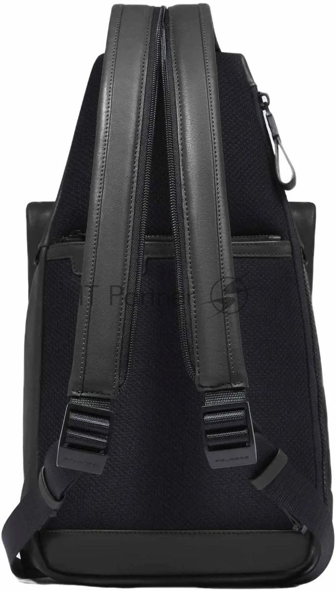 Рюкзак слинг Piquadro Harper CA6784AP/N черный кожа
