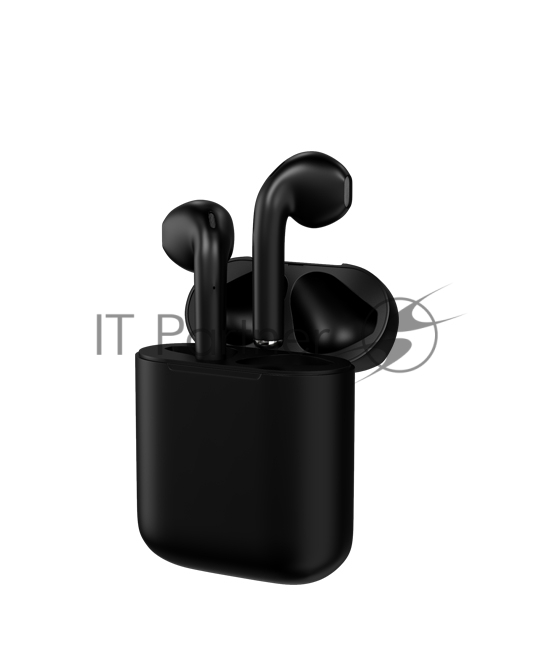 Наушники TWS Maxvi MHF-104BT черный, вкладыши, Bluetooth, сенсорное управление, до 4 ч