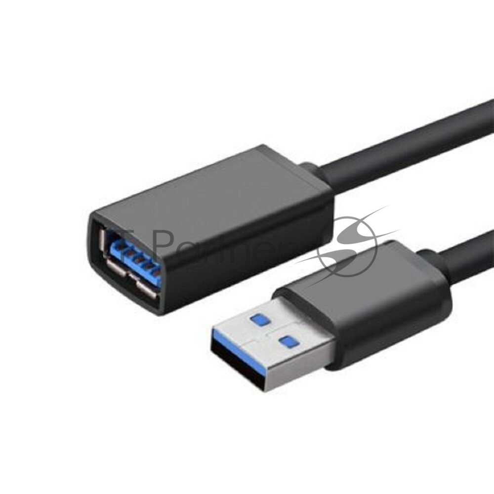 Кабель Bion удлинительный USB 3.0 AM/AF, 3 м, черный BXP-CCP-USB3-AMAF-030M