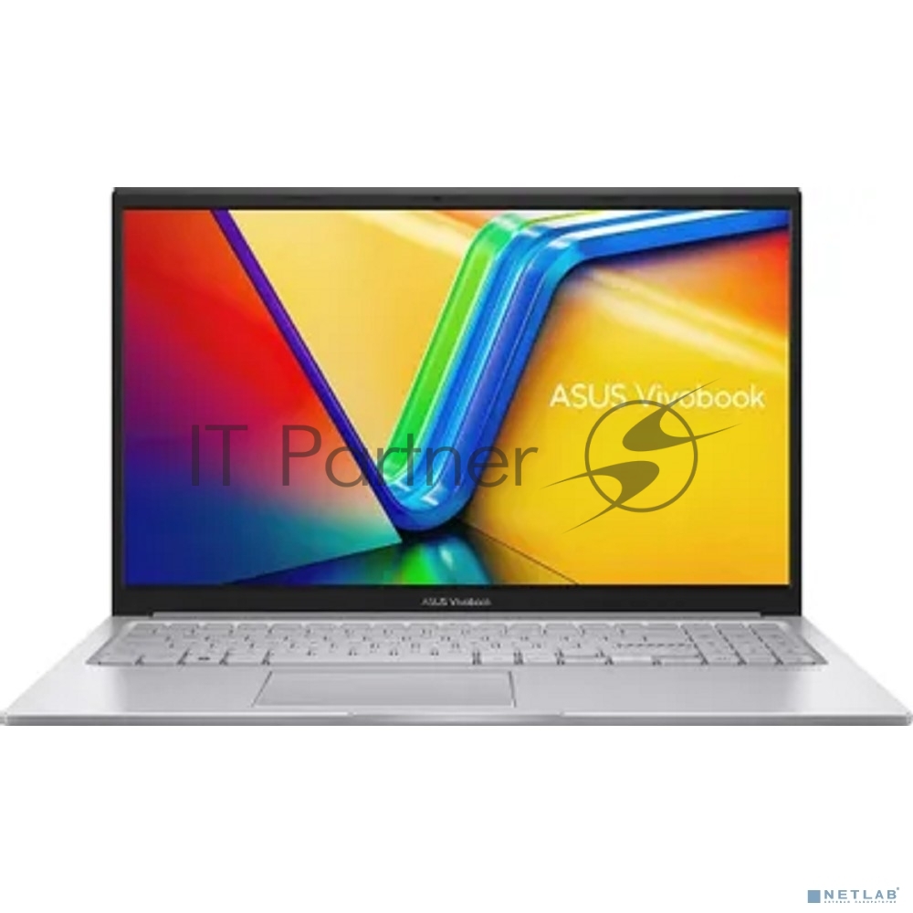 Ноутбук ASUS VivoBook X1504VA-BQ4422/15.6"/IPS/Intel Core 7 150U/16Gb/512Gb SSD/Intel Graphics/noOS/серебристый/1.7kg