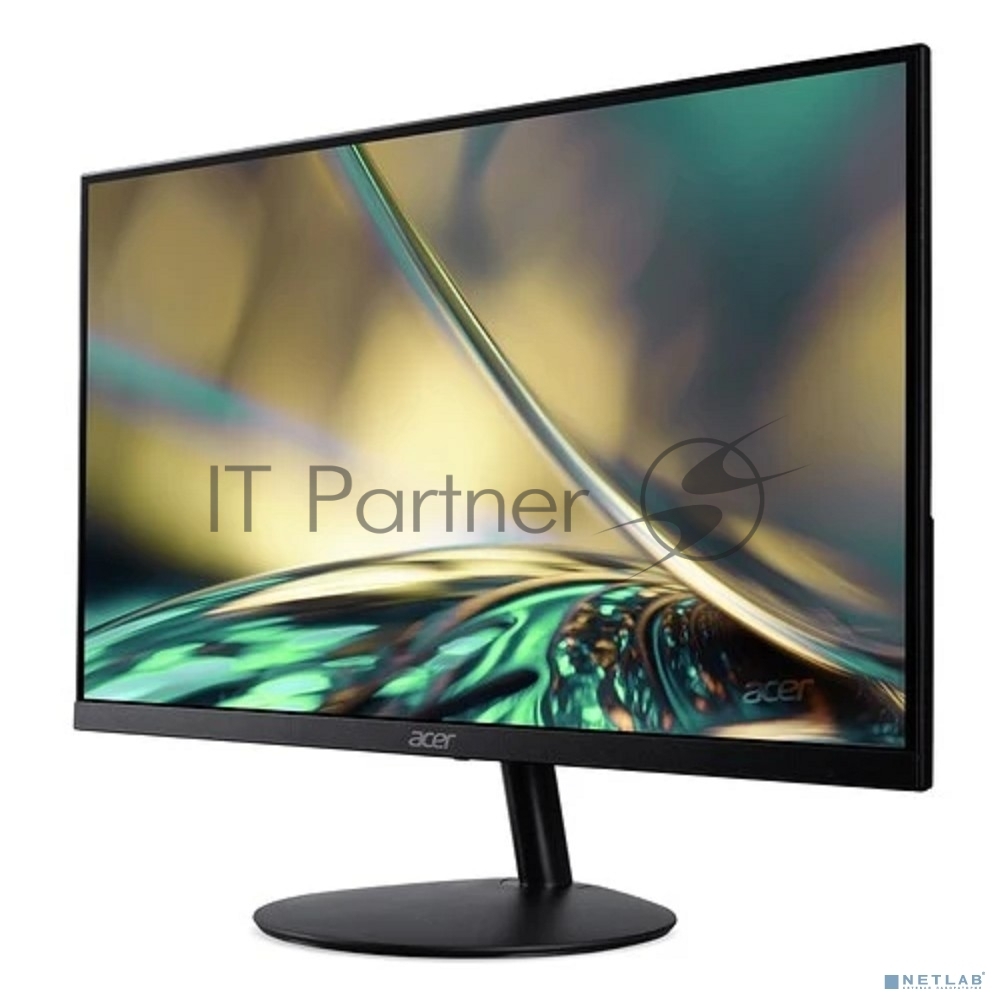Монитор 23.8" Acer SA242YH1bi VA 1920x1080, 100 Гц, 4 мс, 16:9, 250 кд/м², VGA, HDMI 1.4, 3.5 Jack, динамики (2x2 Вт), черный