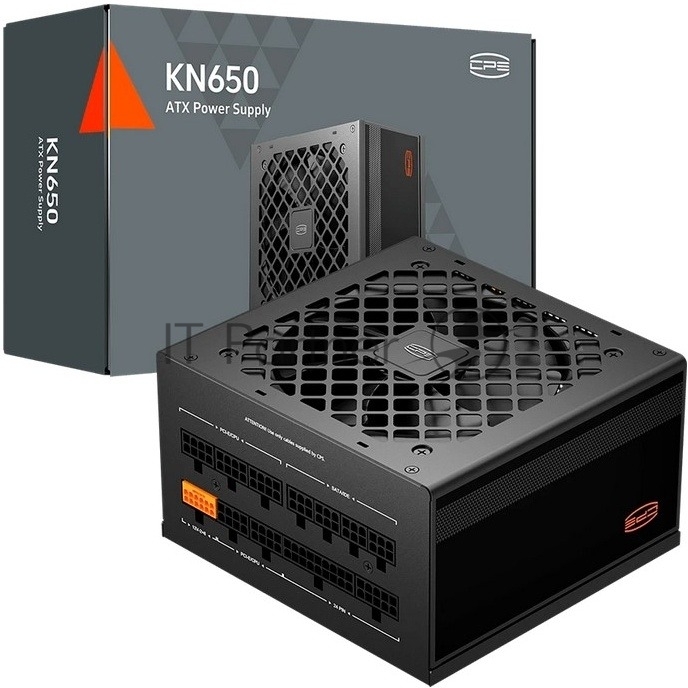 Блок питания ПК/Power Supply PCCooler, 650W 80 PLUS Gold (ATX, 3.1, Full modular, 1x24(20+4)pin, 2xCPU 8(4+4)pin, 2xPCIe*2 8(6+2)pin, 1x12VHPWR, 5xSATA*3, 1xMOLEX4pin, Active, 120x120мм, 140x150x86mm, APFC, OVP/UVP/SCP/OPP/OCP/OTP/SPD, black)