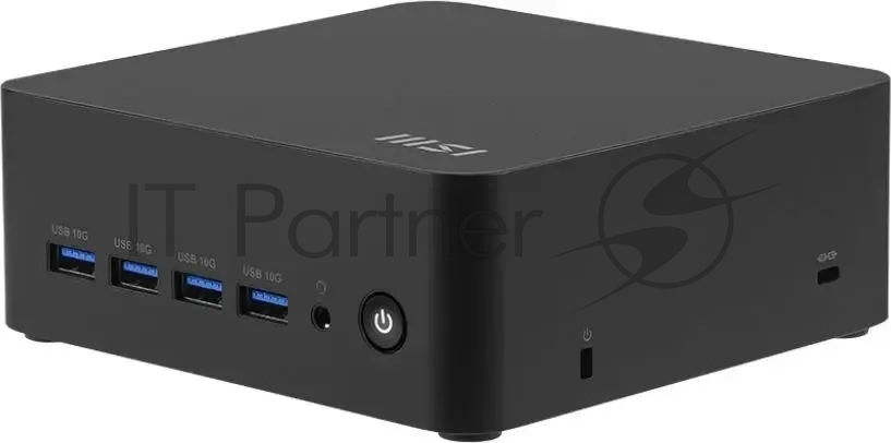 Мини ПК MSI Cubi Z AI 8M-027BRU Ryzen 7 8845HS (3.8) 780M CR без ОС WiFi BT 120W (936-B03231-029)