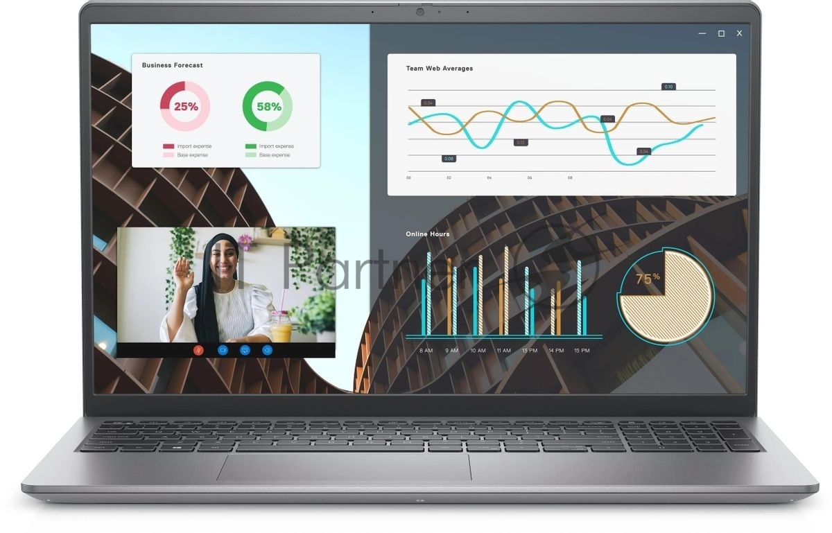 Ноутбук Dell Vostro 3530 (КЛАВ.РУС.ГРАВ.) черный 15.6" FHD WVA i5-1334U/8Gb/512Gb SSD/Linux (IDH5A9101KP/IDH5A9101L1)