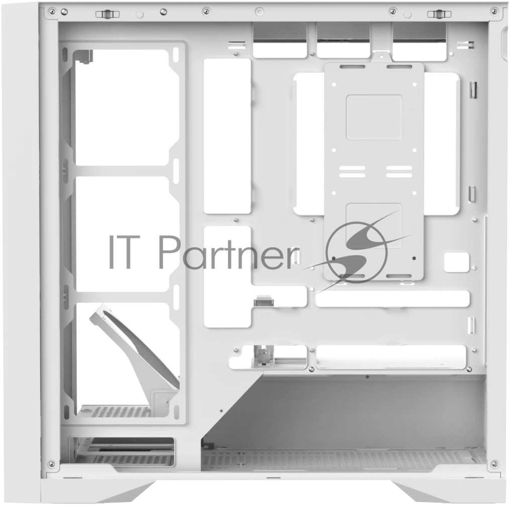 Компьютерный корпус AeroCool/Formula V Line Air Power G8 White, ATX, Dual Front Panels, TYPE-C*1, USB3.0*1