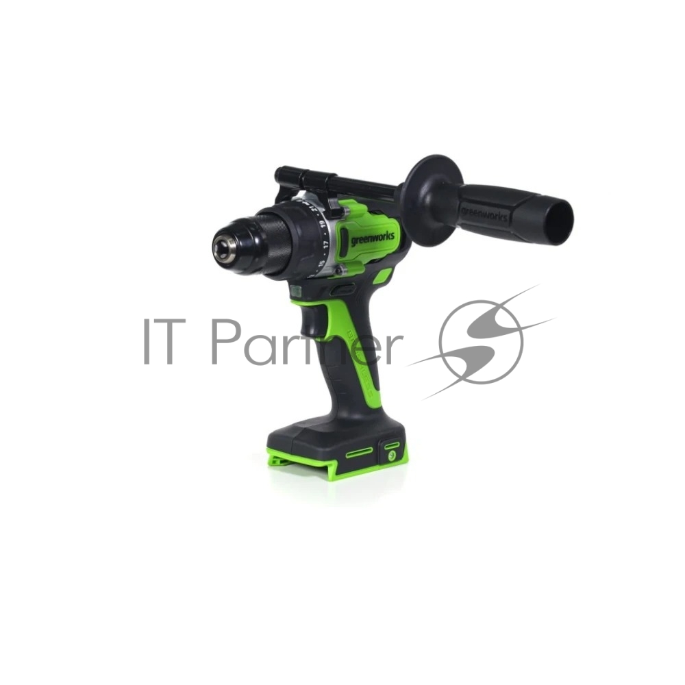 Дрель-шуруповерт GREENWORKS GD24DD90, 24 В, 0,9 Ач, 90 Нм, бесщеточный