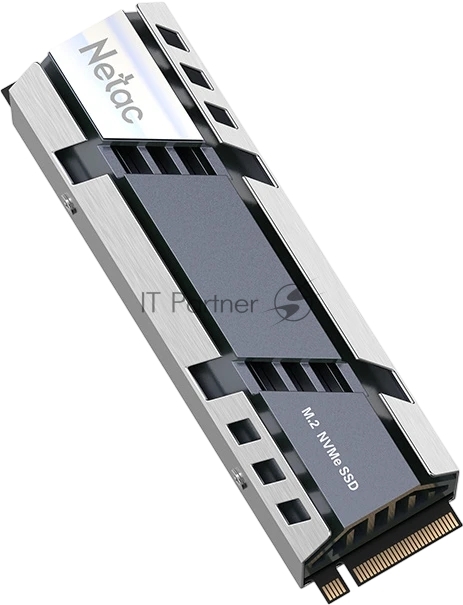 Накопитель SSD M.2 Netac 1.0Tb NV150HK Series NT01NV150HK-1T0-E4X Retail (PCI-E 5.0 x4, up to 13000/8000MBs, 3D NAND, DRAM, 600TBW, NVMe 2.0, 22х80мм, heatsink)