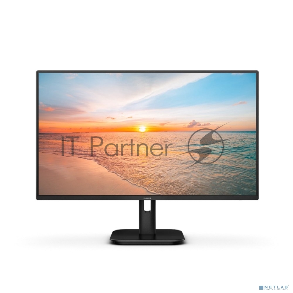 Монитор 23.8" Philips 24E1N2100D IPS 1920x1080, 120 Гц, 1 мс, 16:9, 300 кд/м², VGA, DVI, HDMI 1.4, 3.5 Jack, HDR10, Adaptive-Sync, черный