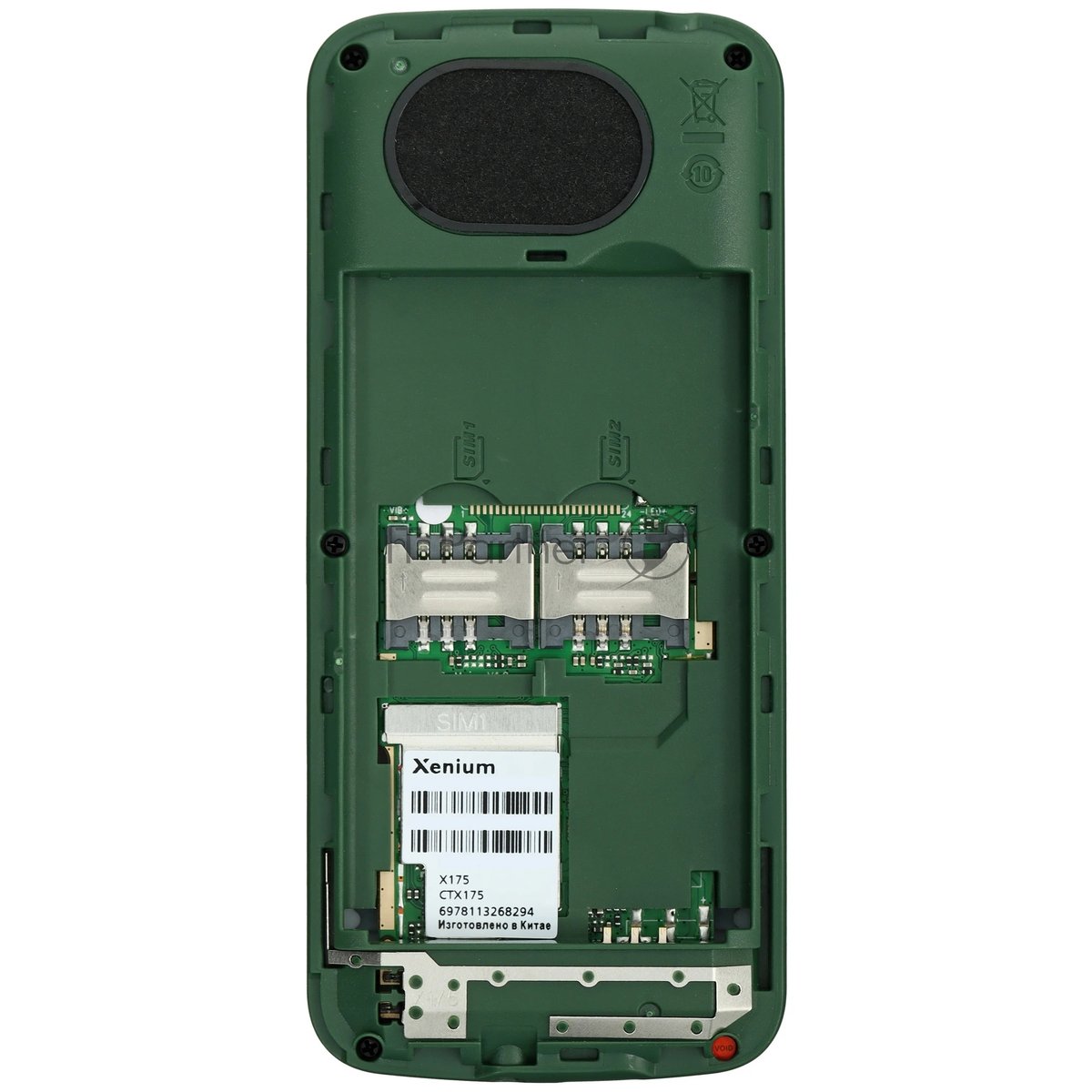 Мобильный телефон Xenium X175 зеленый