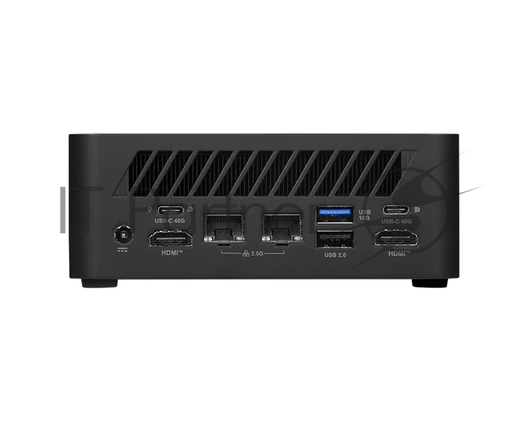 Мини ПК MSI Cubi Z AI 8M-008XRU Ryzen 5 8645HS (4.3) 16Gb SSD 512Gb 760M без ОС WiFi BT 120W (9S6-B03231-019)