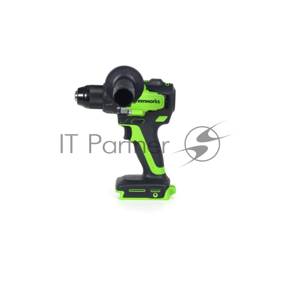 Дрель-шуруповерт GREENWORKS GD24DD90, 24 В, 0,9 Ач, 90 Нм, бесщеточный