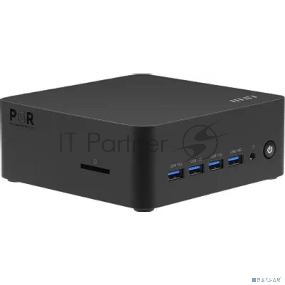 Мини ПК MSI Cubi Z AI 8M-008XRU Ryzen 5 8645HS (4.3) 16Gb SSD 512Gb 760M без ОС WiFi BT 120W (9S6-B03231-019)