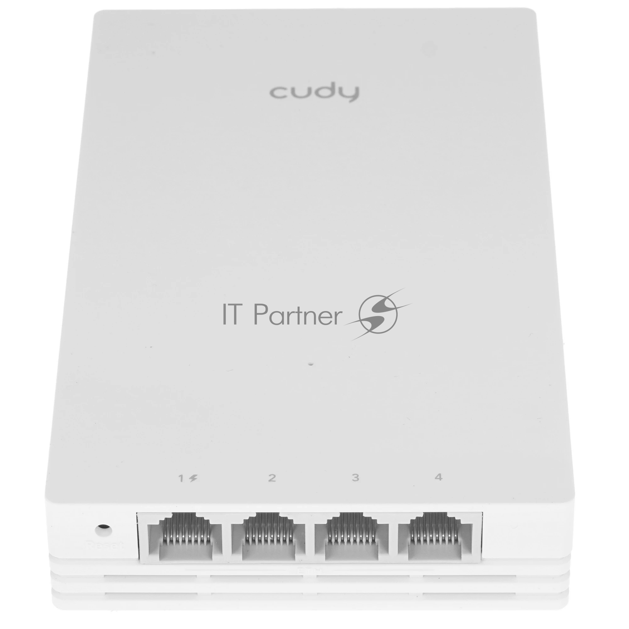 Точка доступа Wi-Fi CUDY AX3000 Gigabit Wall-Plate Wi-Fi 6 Access Point AX3000 Dual Band Wi-Fi 6 Wall Plate Access Point, Chipset MT7981+MT7531AE+MT7976CN, 802.11ax/ac/a/b/g/n, 2402Mbps at 5GHz + 574Mbps at 2.4GHz, 1 x Gigabit PoE-IN Port, 802.3af / at, 4 x Gigabit RJ45 ports, LAN1 support PoE Out, Cudy Mesh Support (AP3000 Wall)