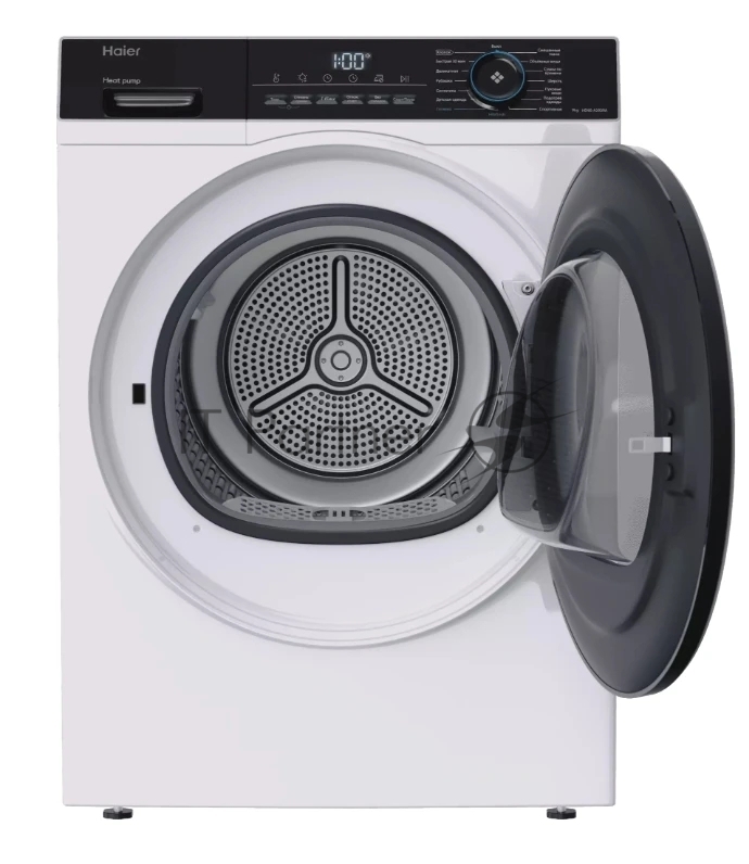 Сушильная машина Haier HD90-A2929A белый, 9 кг, сушка - конденсационная, программ - 15, 59.5 x 84.5 x 66.5 см
