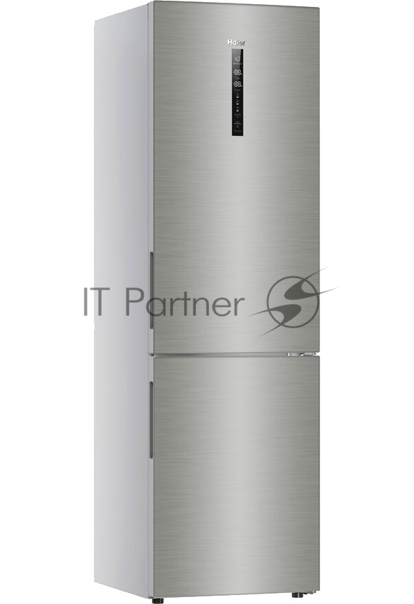 Haier C2F637CFMVU1 Холодильник Haier C2F637CFMVU1 серебристый двухкамерный 278/108л  морозилка  снизу,  No Frost