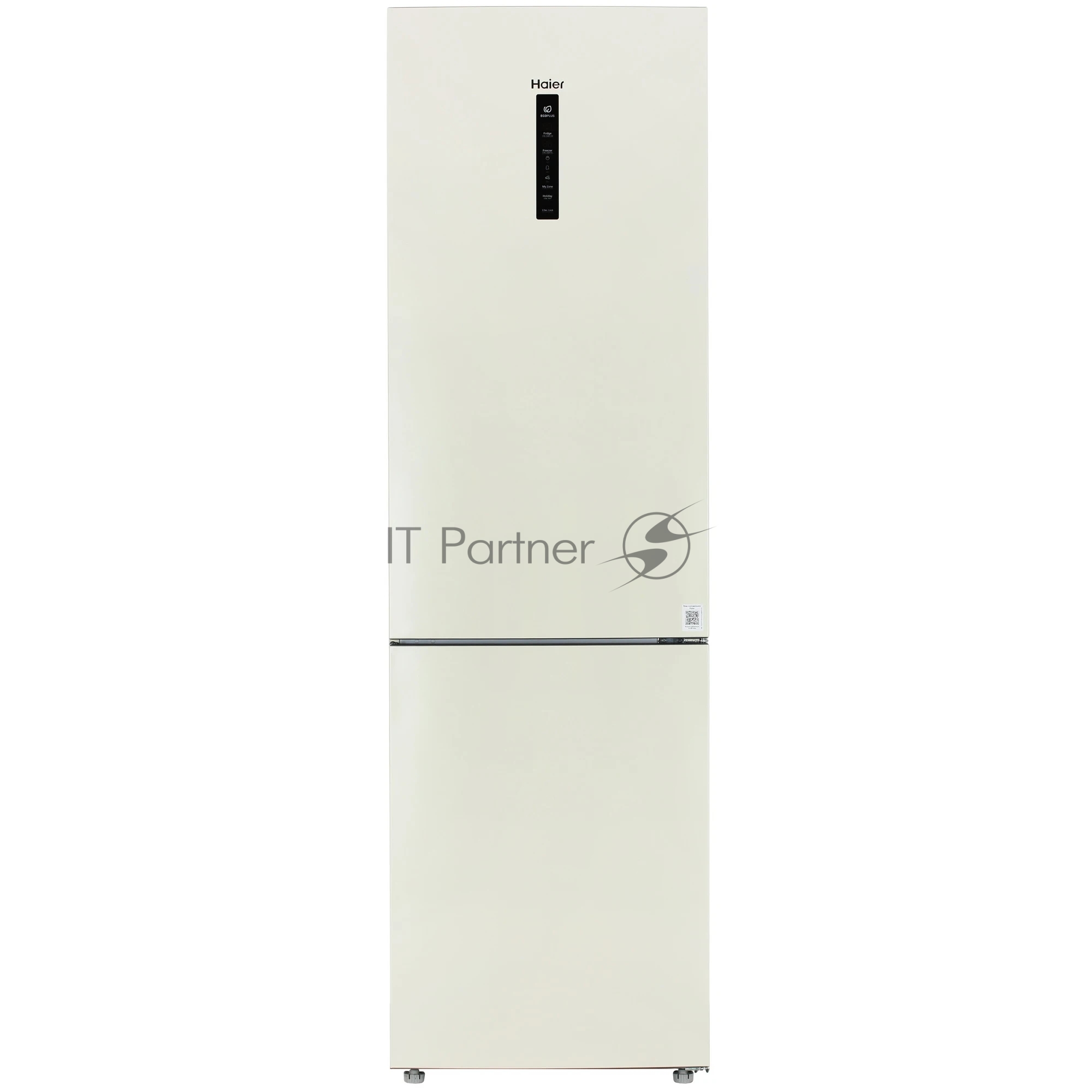 Haier C4F640CCGU1 Холодильник Haier C4F640CCGU1 бежевый двухкамерный 285/115л морозилка снизу, No Frost