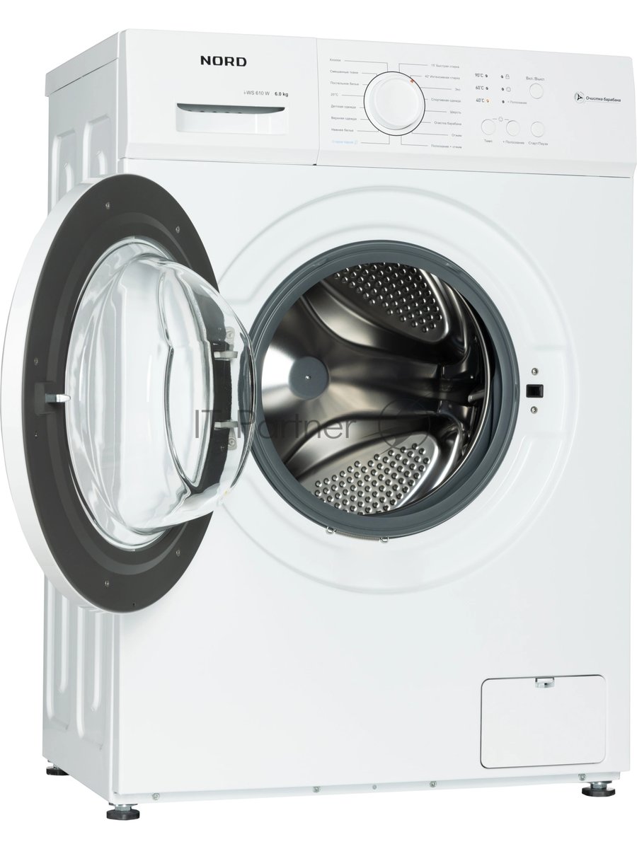 Стиральная машина NORD i-WS 610 W белый, загрузка фронтальная 6 кг, 1000 об/мин, класс: А+++