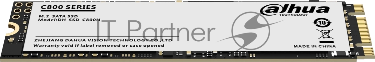 Накопитель SSD Dahua 1TB M.2 SATA SSD, Consumer level, 3D NAND Read speed up to 550 MB/s, Write speed up to 500 MB/s, Operating Temperature 0~70°C, Storage Temperature -40~85°C TBW 400TB 3-year limited warranty (DHI-SSD-C800N1TB)