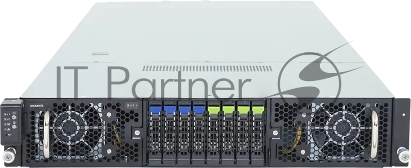Шасси серверное Gigabyte Server Platform G294-Z43 / 2U / 2xAMD (9004/9005) / 2xHS /24xDIMM / 4xSFF NVME/SAS/SATA + 4xSFF SATA/SAS / 16xGPUs SS /2x10GbE / 16xFHFL + 2xLP / 2x3000W / Rails / 1Y