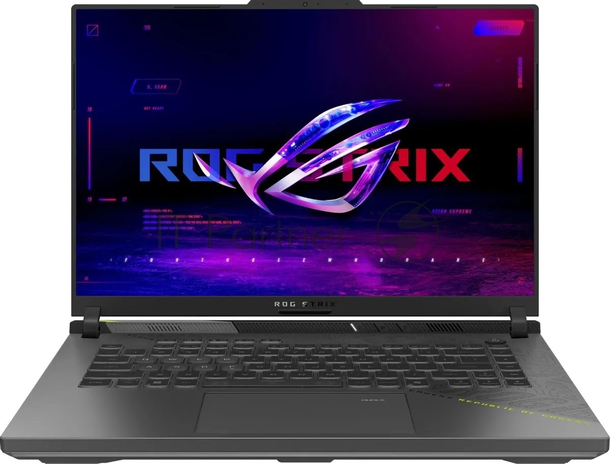 Ноутбук Asus ROG Strix G16 G614PM-S5097 Ryzen 9 8940HX 32Gb SSD 1Tb NVIDIA GeForce RTX 5060 8Gb 16" IPS WQXGA (2560x1600) без ОС d.green WiFi BT Cam (90NR0KW8-M00590)