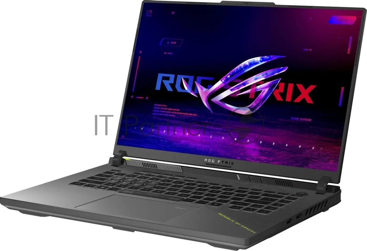 Ноутбук Asus ROG Strix G16 G614PM-S5097 Ryzen 9 8940HX 32Gb SSD 1Tb NVIDIA GeForce RTX 5060 8Gb 16" IPS WQXGA (2560x1600) без ОС d.green WiFi BT Cam (90NR0KW8-M00590)