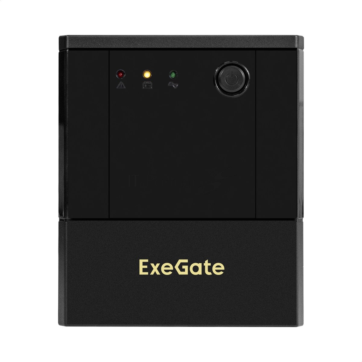 Источник бесперебойного питания ExeGate Power NB-2000.LED.AVR.4SH (2000VA/1200W, LED, AVR, 4*Schuko, батарея 12V 9Ah - 2 шт., металлический корпус, Black)