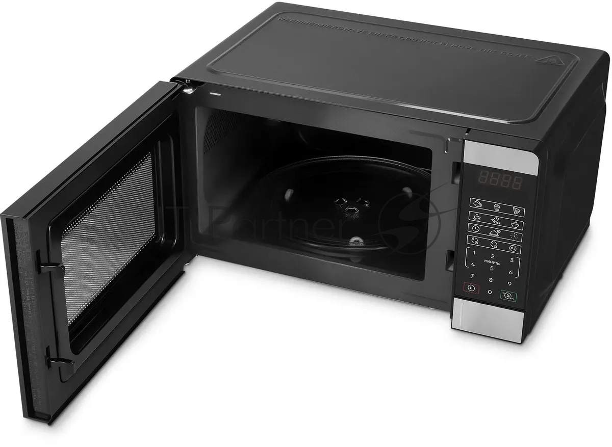 Микроволновая печь Vitek VT-MW0420 черный, 20 л, 700 Вт, переключатели - кнопки