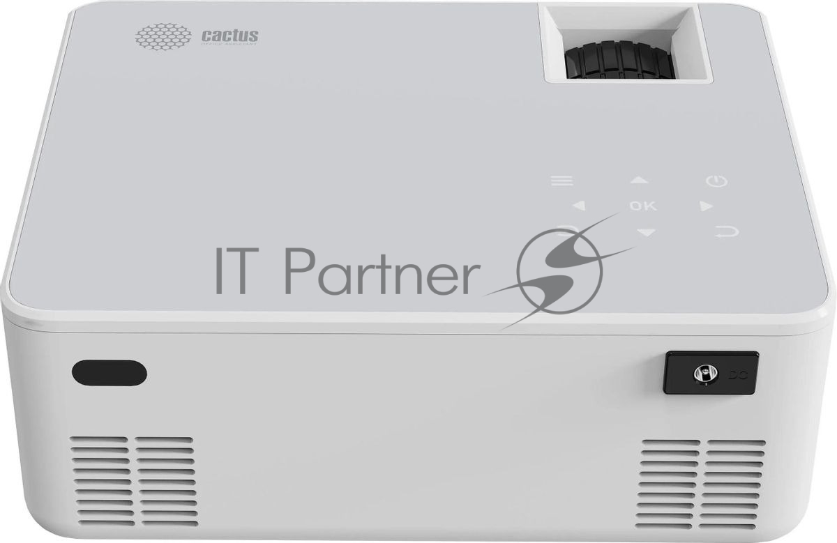 Проектор Cactus CS-PRM.04WT.WUXGA-A LCD 400Lm ANSI (1920x1080) 2000:1 ресурс лампы:50000часов 1xUSB typeA 1xHDMI 2.5кг