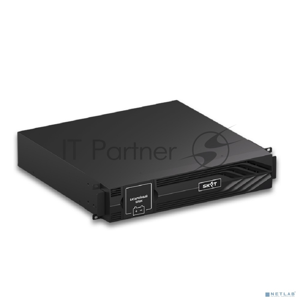 Блок батарейный Бастион SKAT BC 72/18S3 RACK P3 2U, 72В, АКБ 12шт 12В х 9А·ч, ЗУ, МПТ, (совместим с 8772 и 8773) (8786)