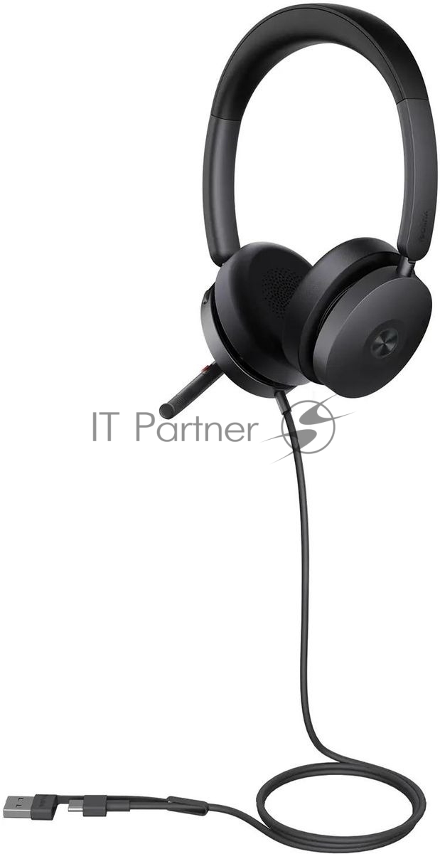 Гарнитура проводная Yealink UH48 Dual UC USB-C/A 1308152