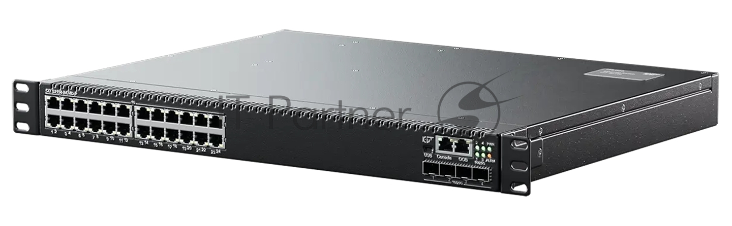 Коммутатор CIT S2158-24T4D-P-AC-FR, 24×1 Гбит/с, 4×25 Гбит/с SFP28