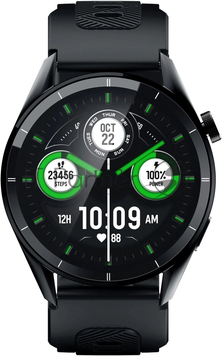 Умные часы Tecno Watch Pro 3 1.43" AMOLED, Bluetooth, IP68, черный