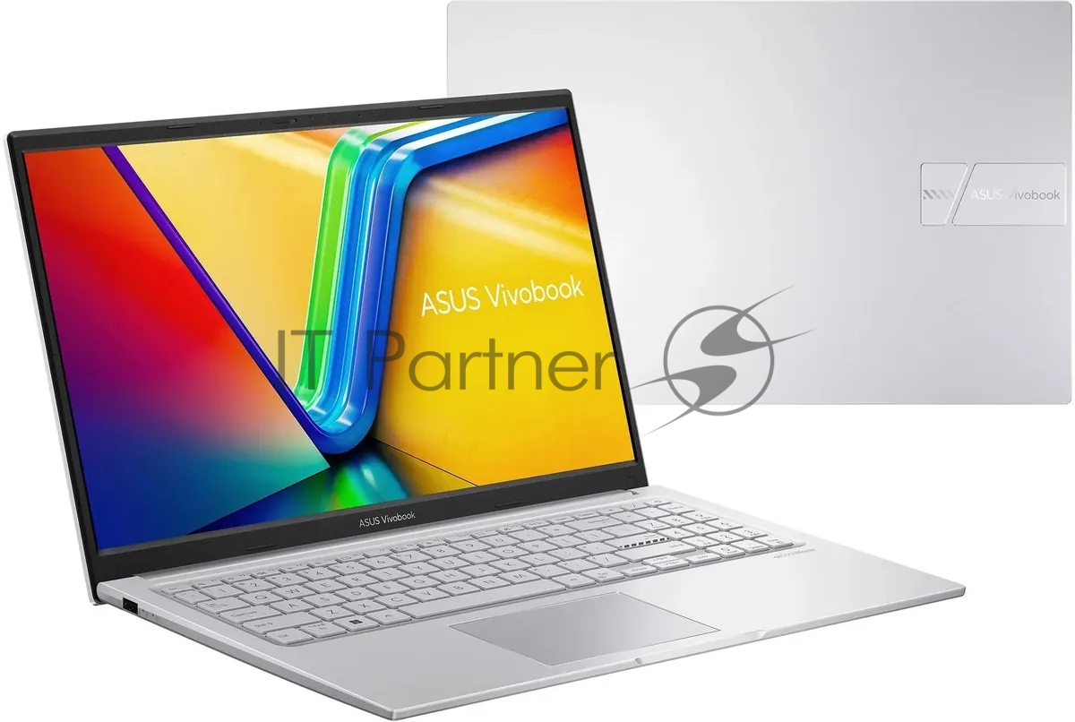Ноутбук ASUS VivoBook X1504VA-BQ4422/15.6"/IPS/Intel Core 7 150U/16Gb/512Gb SSD/Intel Graphics/noOS/серебристый/1.7kg