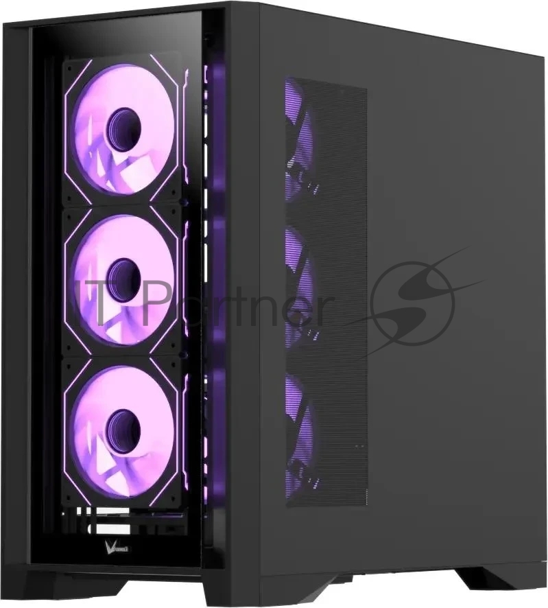 Компьютерный корпус AeroCool/Formula Air Power G8 черный без БП ATX 2xUSB 3.0 1xUSB3.1 audio bott PSU