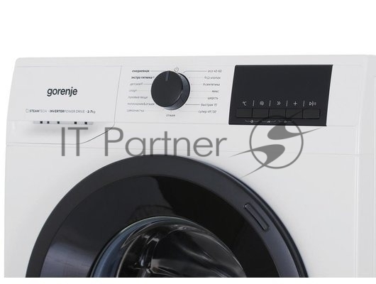Стиральная машина Gorenje W5NGPI72SBS/C белый, загрузка фронтальная 7 кг, 1200 об/мин, класс A