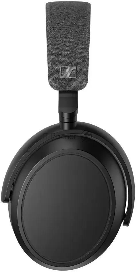 Беспроводные/проводные наушники Sennheiser Momentum 4 Wireless черный, полноразмерные, Bluetooth + Jack 3.5 мм, активное шумоподавление, до 60 ч